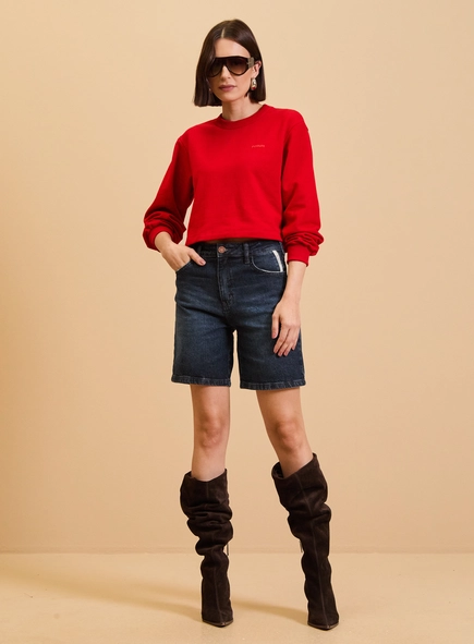 Bermuda Jeans Feminina - Raquel