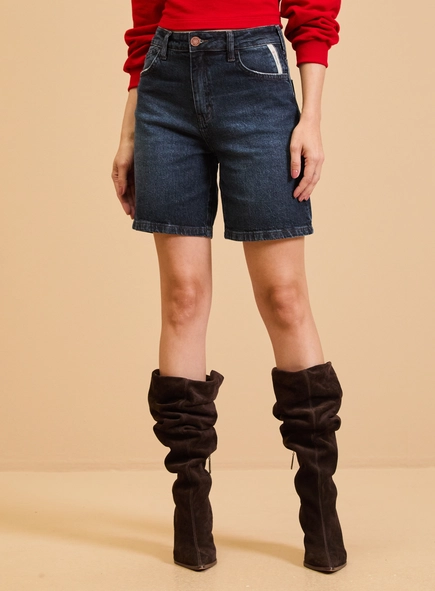Bermuda Jeans Feminina - Raquel