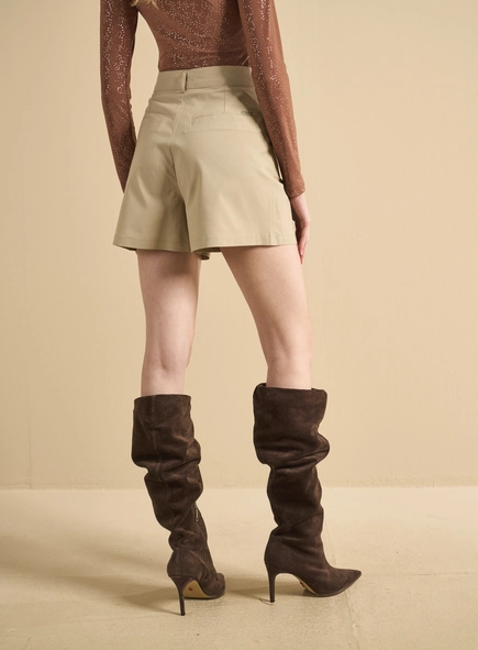 Short Alfaiataria Reto