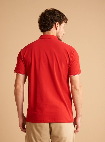 Polo Masculina Muscle Piquet Com Frisos