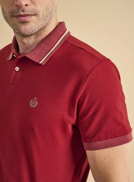 Polo Masculina Muscle Com Frisos