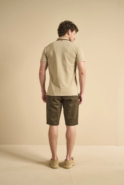 Polo Masculina Muscle Com Bordado