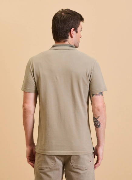 Polo Masculina Muscle Piquet Binada