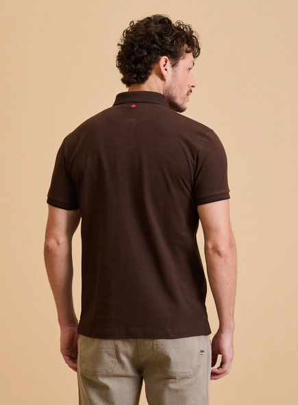 Polo Masculina Muscle Piquet