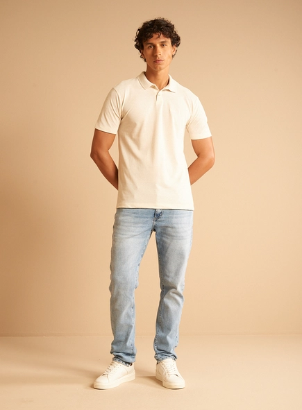 Polo Masculina Muscle Piquet Com Bordado