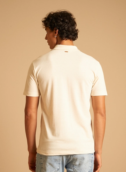 Polo Masculina Muscle Piquet Com Bordado