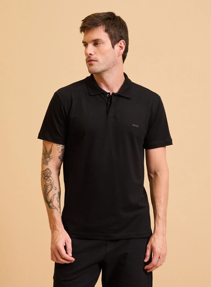 Polo Masculina Piquet Muscle