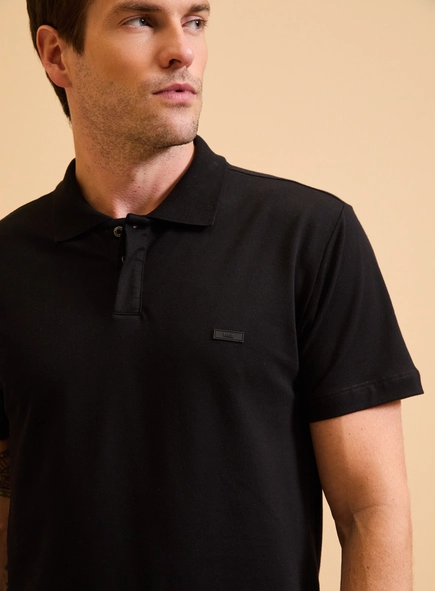 Polo Masculina Piquet Muscle