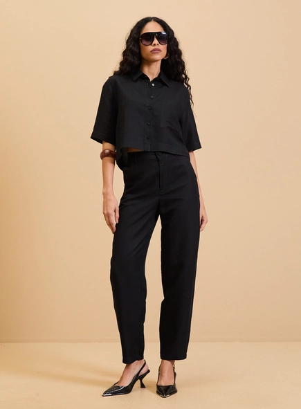 Camisa Feminina Cropped