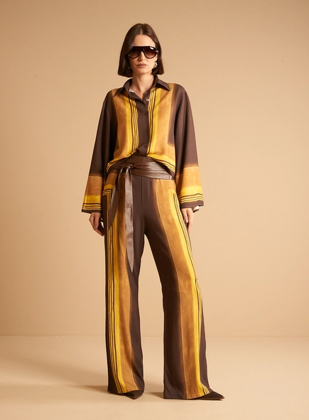 Camisa Feminina Evasê - Horizontes