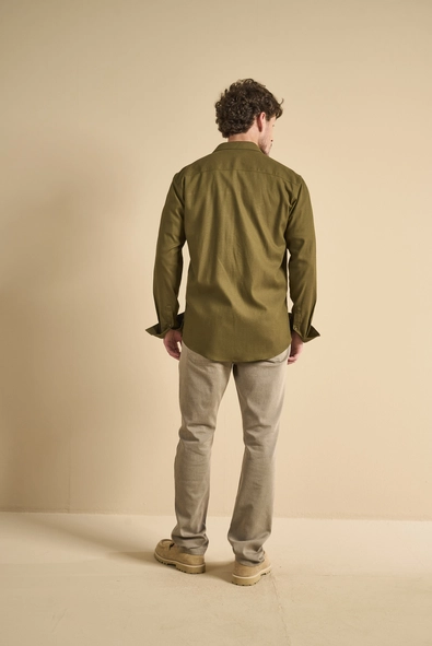 Camisa Masculina Relax Utilitária