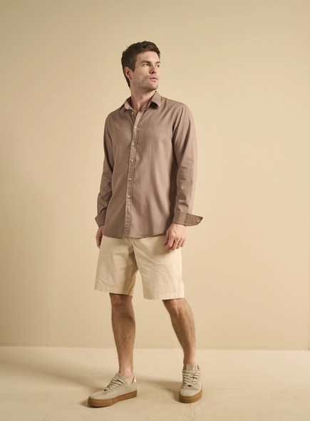 Camisa Masculina Relax Manga Longa