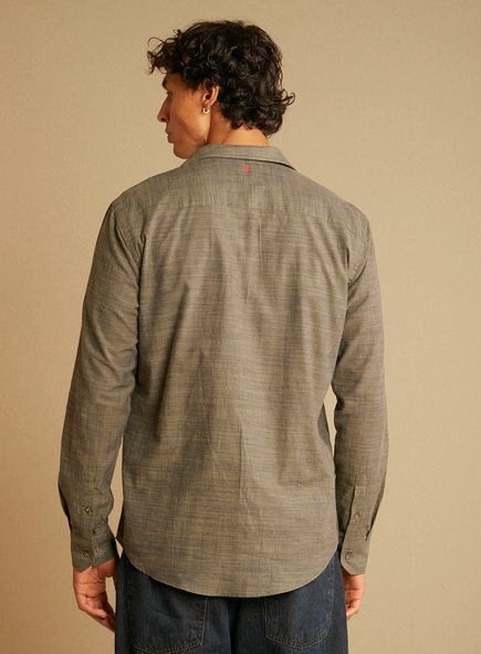 Camisa Masculina Relax Manga Longa