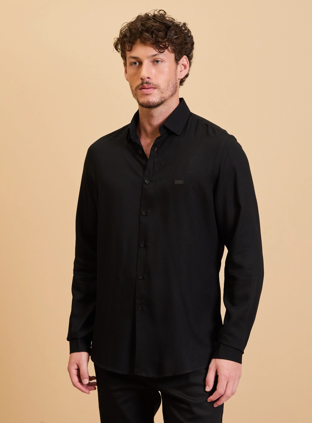 Camisa Masculina St Barths Preto 1