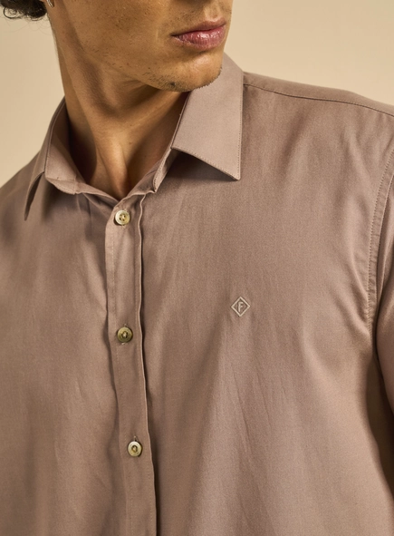 Camisa Masculina Relax Manga Curta