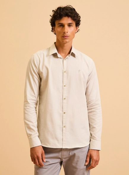 Camisa Masculina Slim Manga Longa Listrada