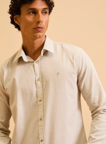 Camisa Masculina Slim Manga Longa Listrada