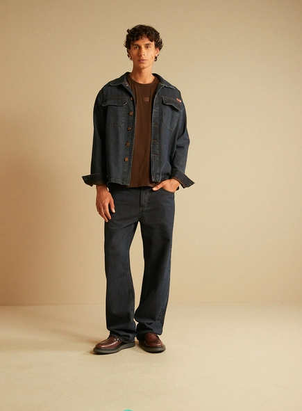 Jaqueta Jeans Masculina Regular