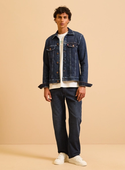 Jaqueta Jeans Masculina Trucker