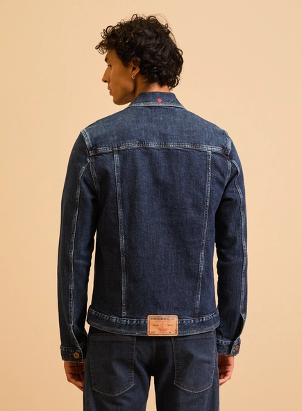 Jaqueta Jeans Masculina Trucker