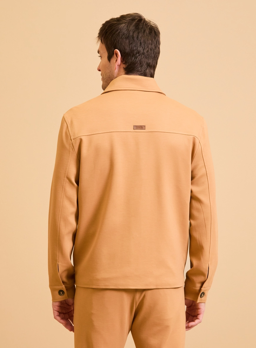 Jaqueta Alfaiataria Masculina Comfort Bege