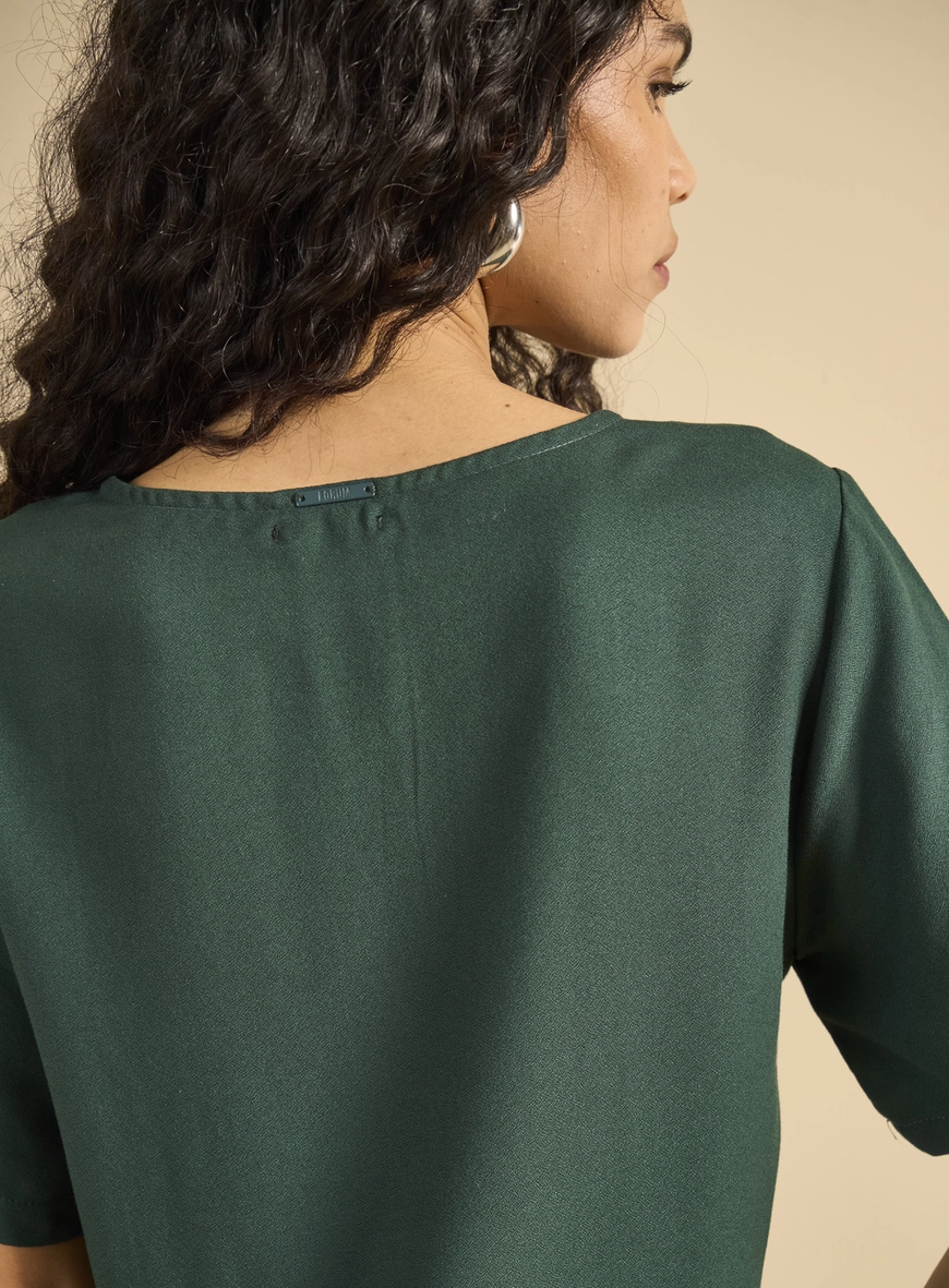 Camiseta Feminina Reta Verde