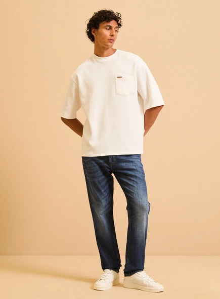 Camiseta Masculina Texturizada Over