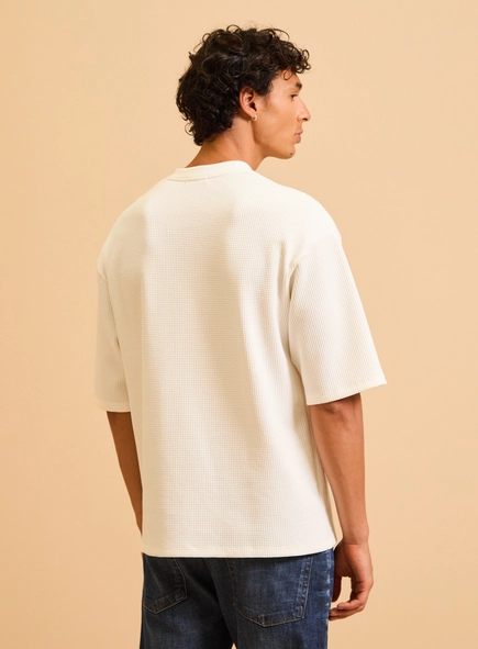 Camiseta Masculina Texturizada Over