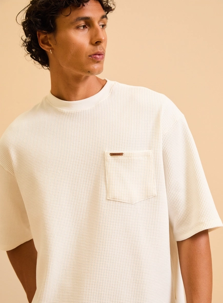 Camiseta Masculina Texturizada Over