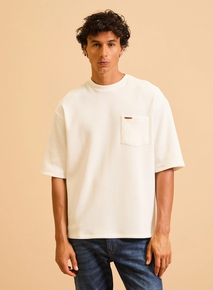 Camiseta Masculina Texturizada Over