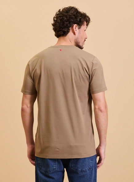 Camiseta Masculina New Slim Estampada