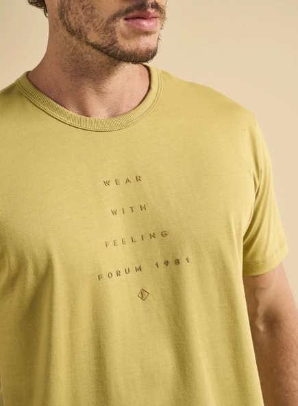 Camiseta Masculina New Slim Wear With Feeling