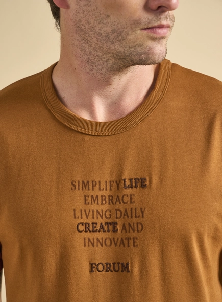 Camiseta Masculina New Box Com Bordado