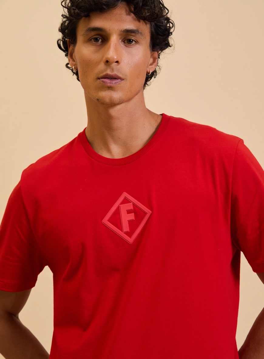 Camiseta Masculina New Box Vermelho