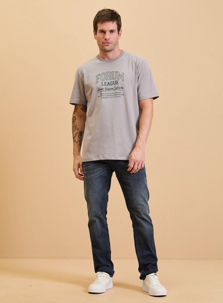 Camiseta Masculina New Box Com Bordado