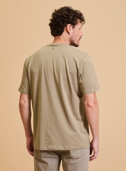 Camiseta Masculina New Box Pima Estampada