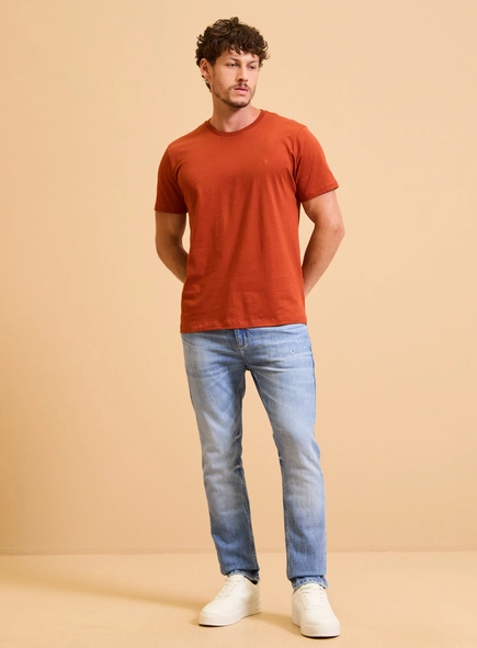 Camiseta Masculina New Slim Básica