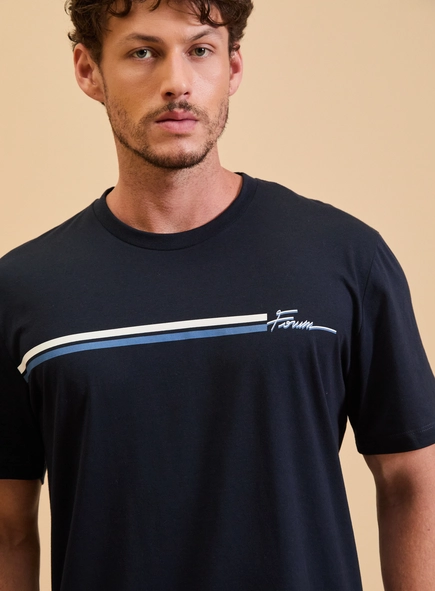 Camiseta Masculina New Box Pima