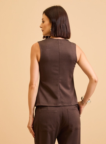 Blusa Alfaiataria Ajustada