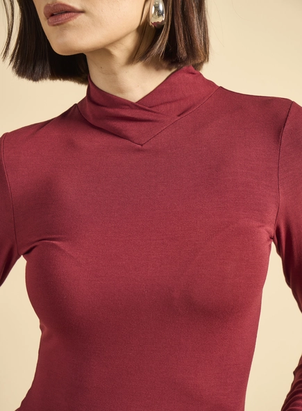 Blusa Justa Gola Alta