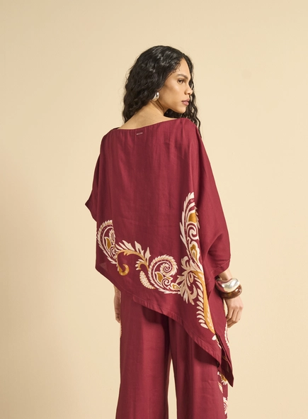 Blusa Assimétrica Paisley