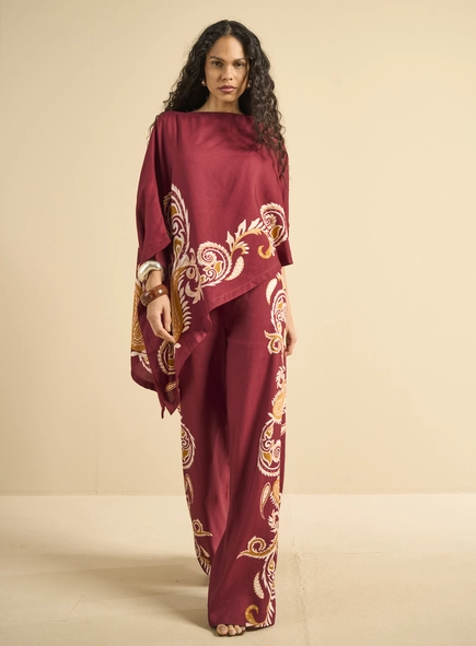 Blusa Assimétrica Paisley