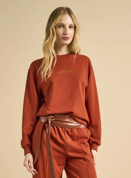 Blusão Moletom Feminino Gola Ribana