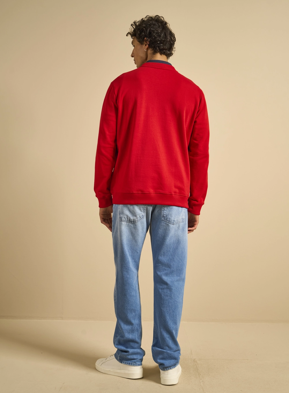 Blusão Moletom Masculino New Comfort Vermelho 2