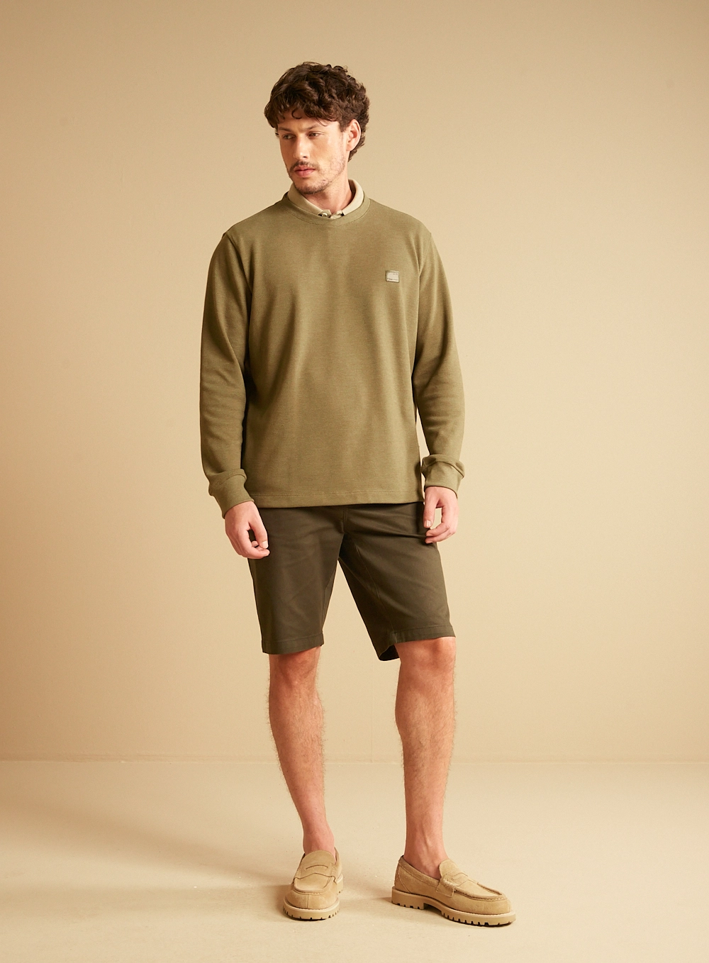 Blusão Masculino New Comfort Texturizado Verde 4