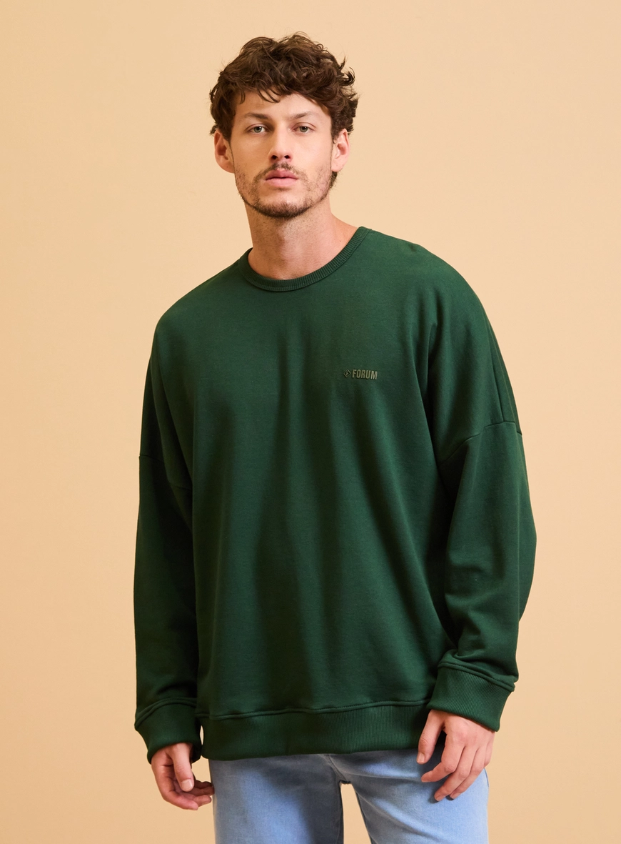 Blusão Moletom Masculino Wide Verde