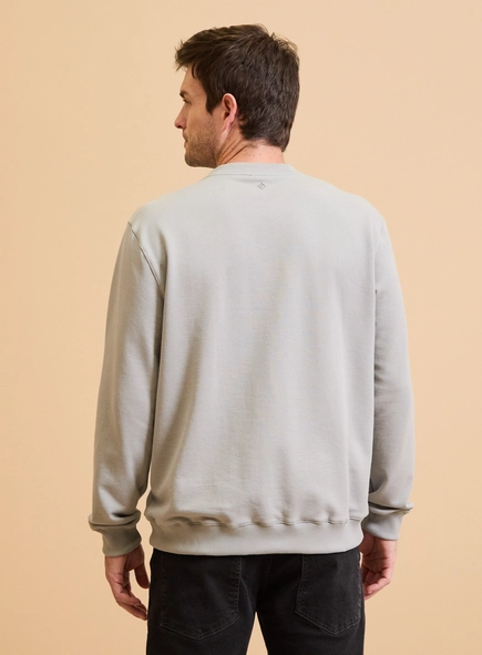 Blusão Moletom Masculino New Comfort Com Aplicação