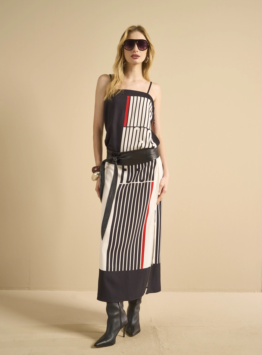 Vestido Maxi Midi Estampado Estampados