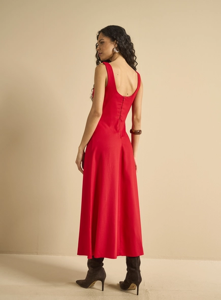 Vestido Midi Evasê