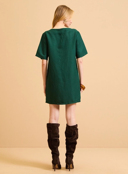 Vestido Curto T-shirt Dress